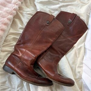 Frye Melissa Button Riding Boots